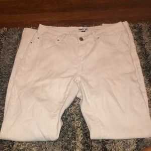 white jeans